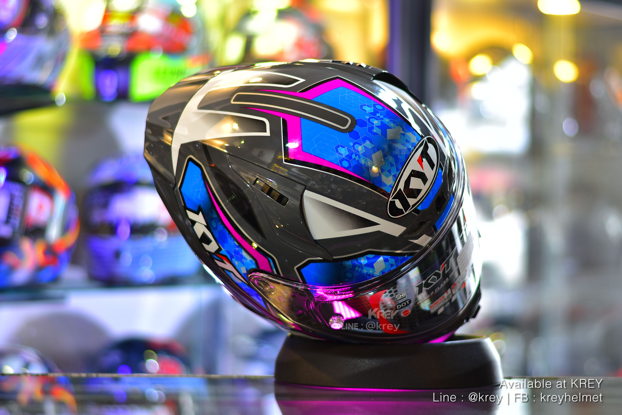 KYT model STRIKER#1 GRL Grey Blue