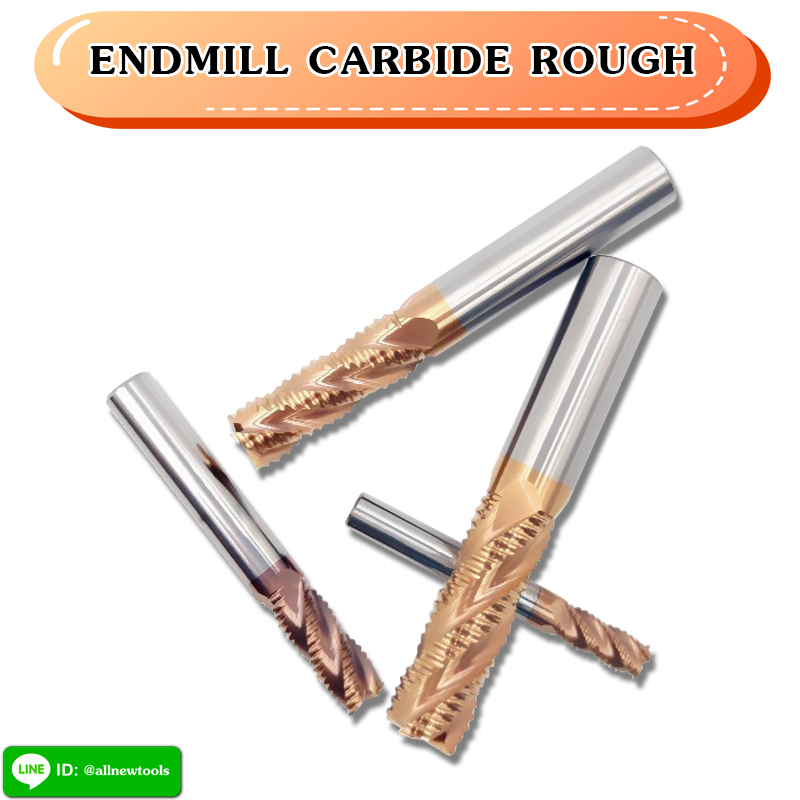 ENDMILL CB ROUGH 4F 55HRC