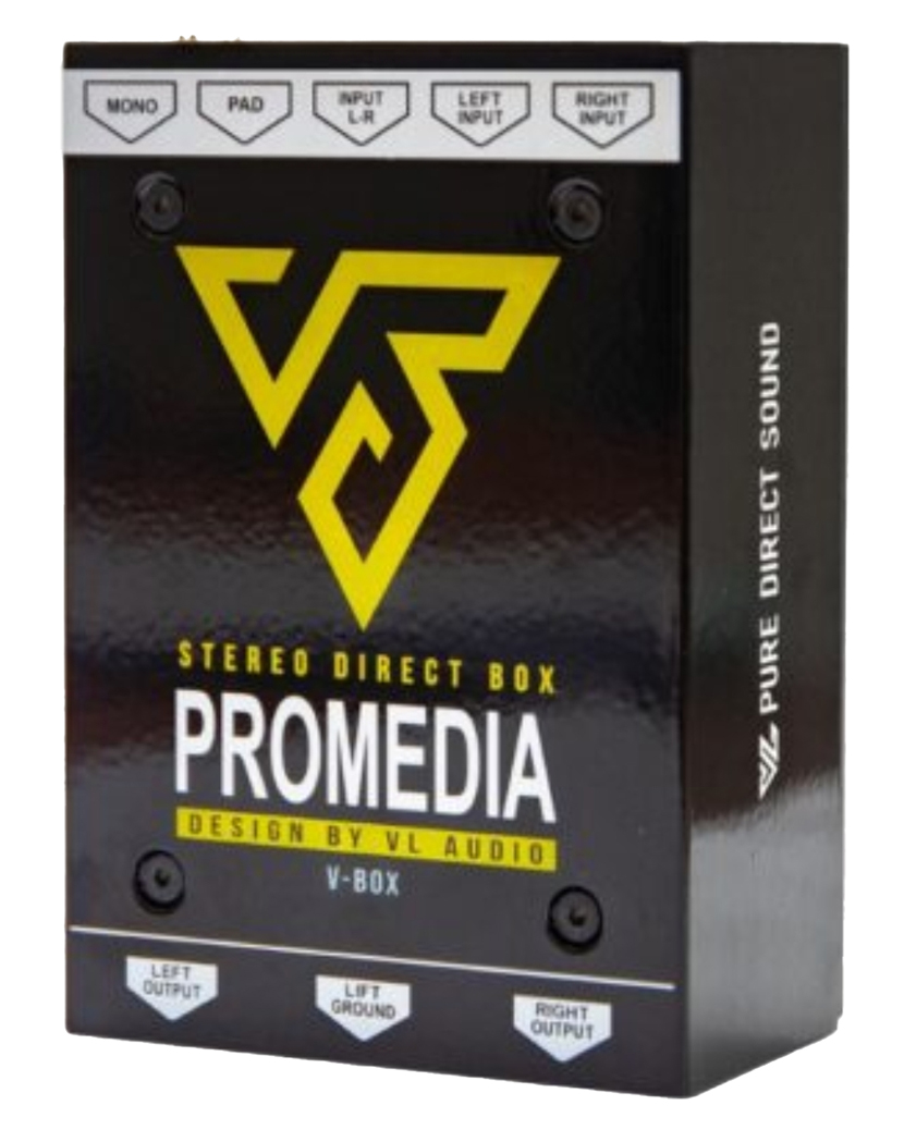 VL Audio Vbox Stereo PRO-MEDIA MK II*ของแท้รับประกัน 1ปี* DI Box, ดีไอบ็อกซ์