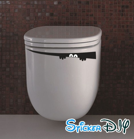 Vinyl wall sticker สติ๊กเกอร์ติดผนัง นักซ่อนแอบ (กว้าง42cm.xสูง4.2cm.)