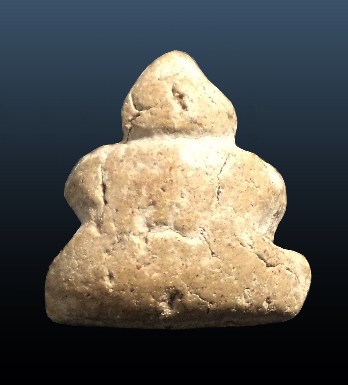 พระปิดตาหลังยันต์ยะ พิมพ์เล็กเศียรแหลม หลวงพ่อยิด วัดหนองจอก ประจวบคีรีขันธ์ ปี2532