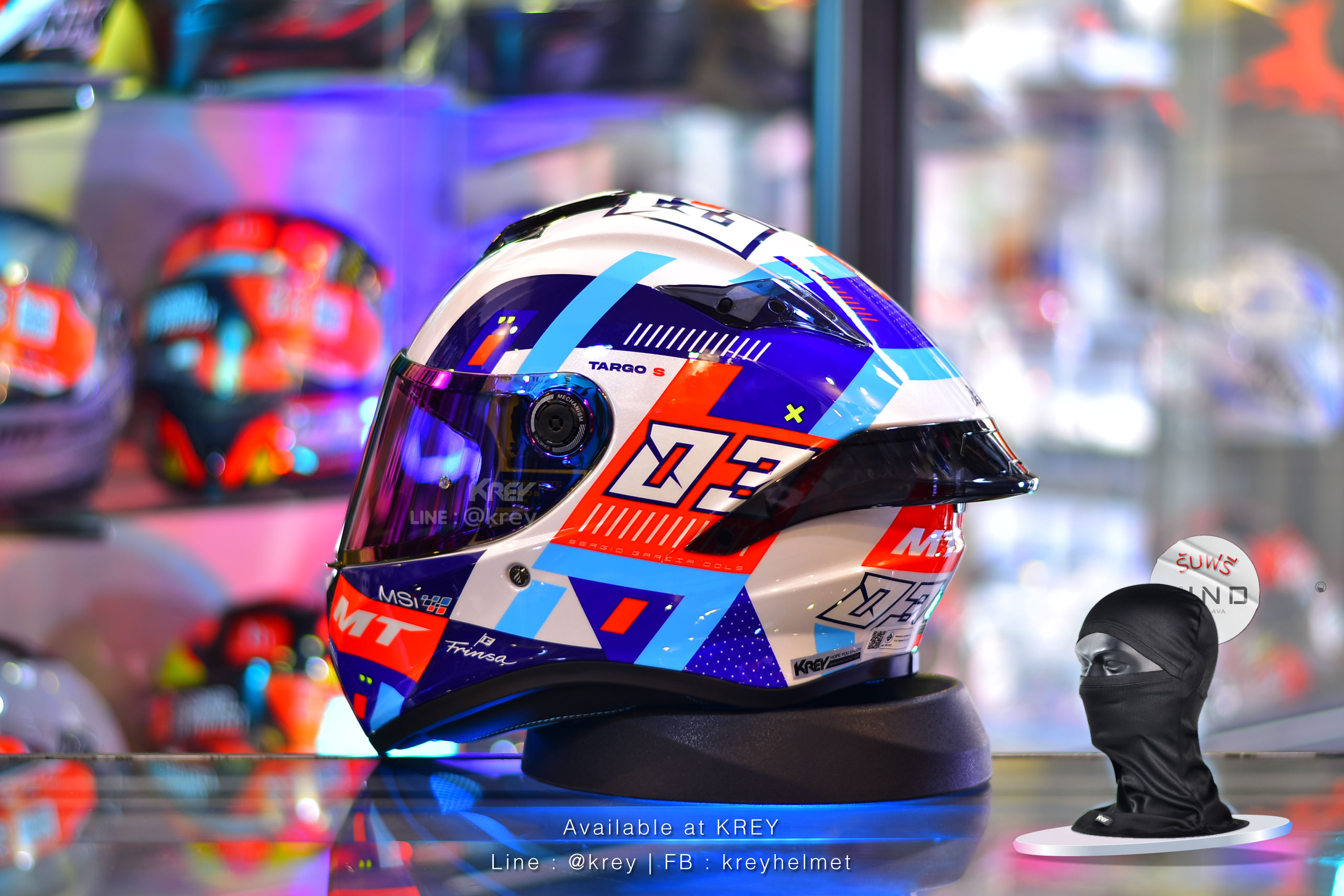 MT model TARGO S SERGIO GARCIA GLOSS BLUE