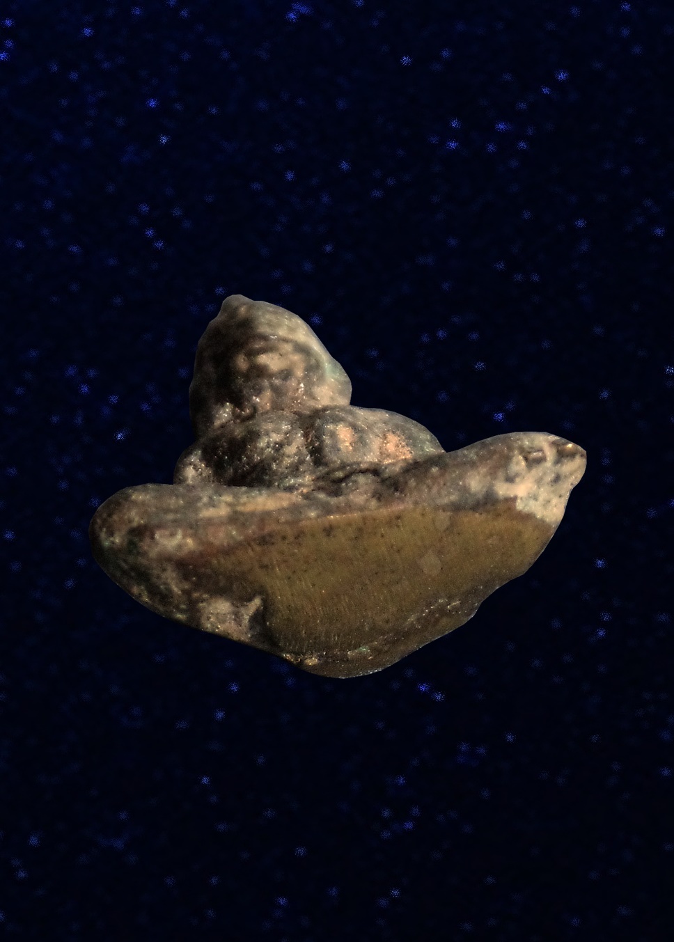 ร่วงนั่ง เนื้อสำริด