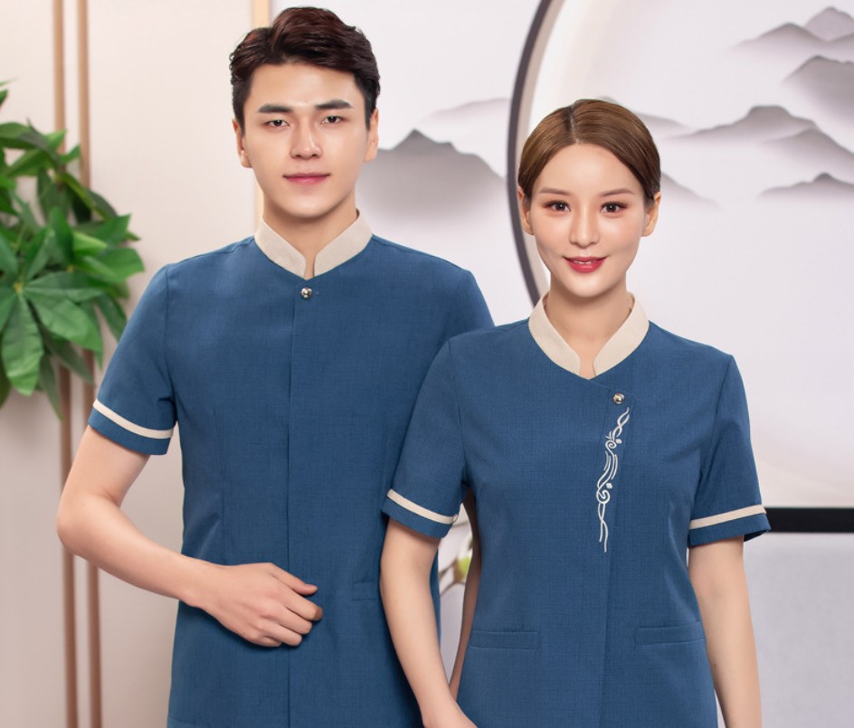 ชุดฟอร์มพนักงานทำความสะอาด เสื้อแม่บ้าน พ่อบ้าน เบลบอย