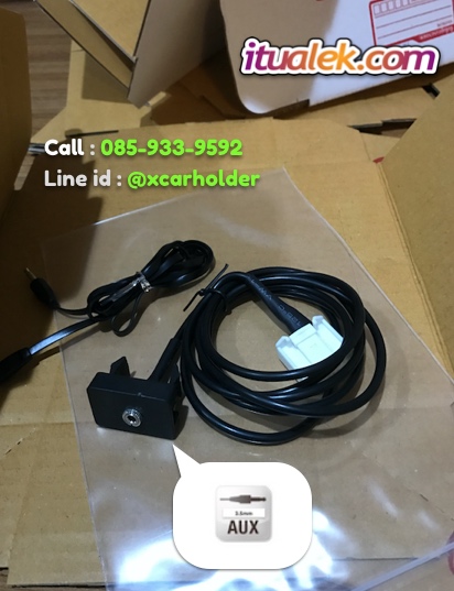 Aux-in ปลั๊กตรงรุ่น Toyota Vios 07-13