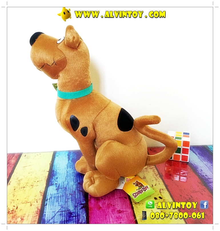 ตุ๊กตาหมา Scooby Doo - สคูบี้ดู ท่านั่ง 38 cm.