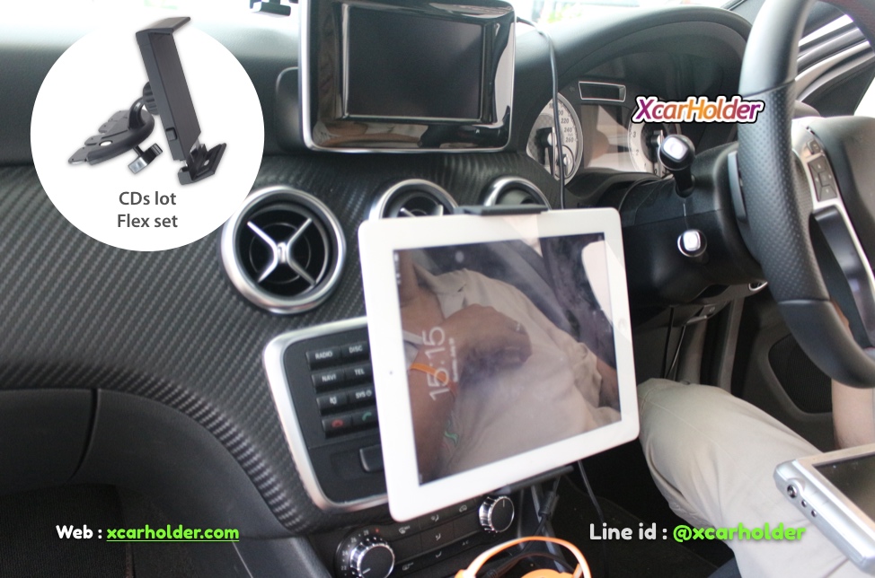 Flex holder cdslot | ที่ติดแทบเลตในรถขาเฟล็กซ์