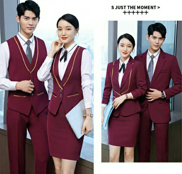 ชุดสูท ชุดพนักงานต้อนรับ ชุดพนักงานออฟฟิศ