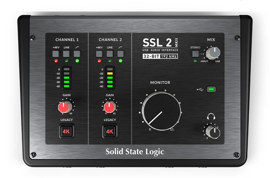 Solid State Logic SSL 2 MKII *ของแท้รับประกัน 1ปี* USB-C Audio Interface, ออดิโออินเตอร์เฟส