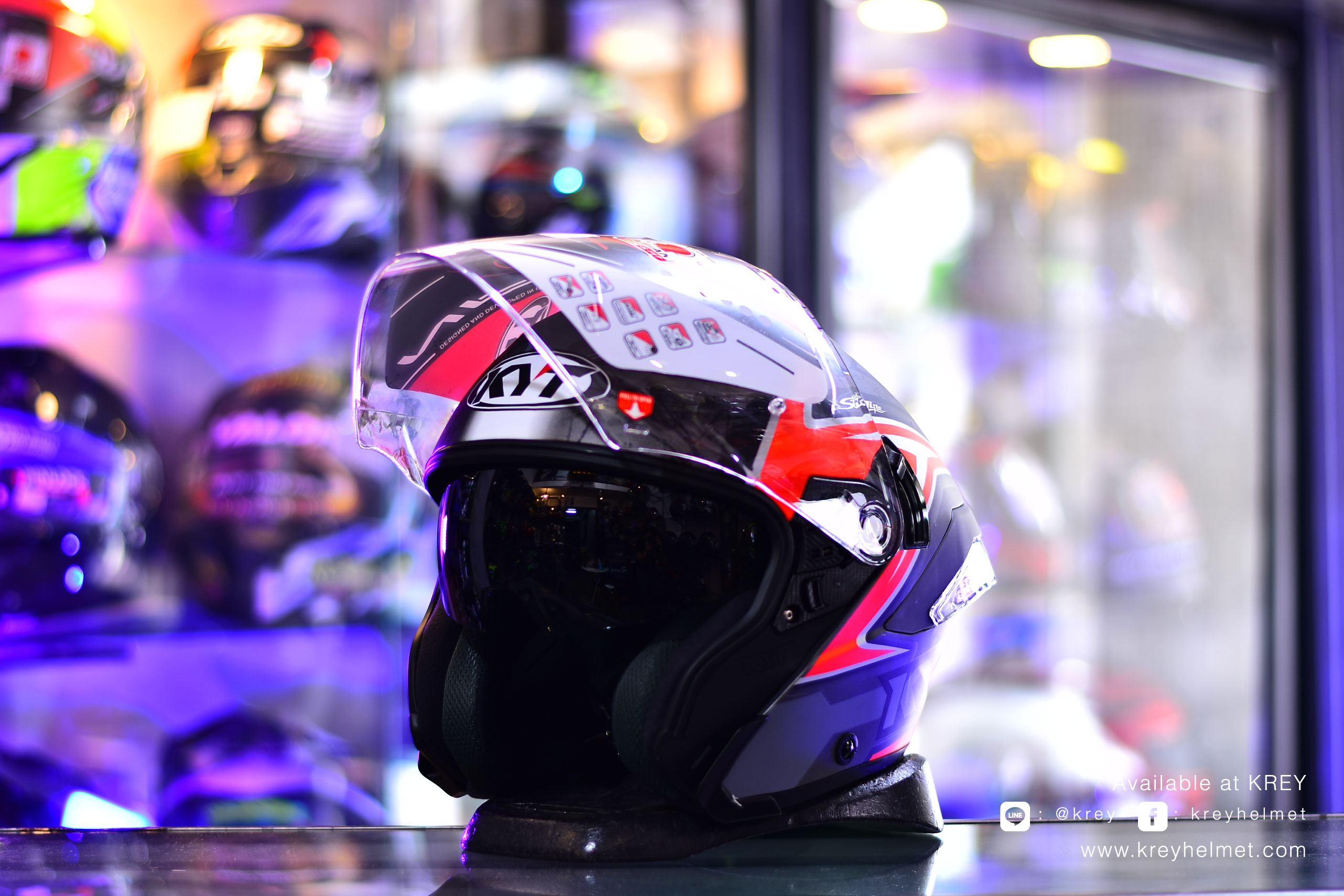 KYT model NF-J Attitude Matt Anth Red