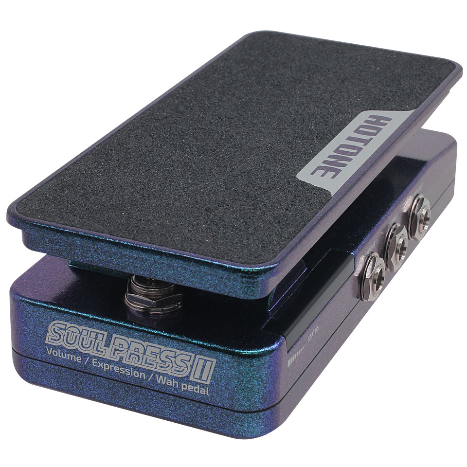 Hotone Soul Press II *ของแท้รับประกัน1ปี* แป้นเหยียบ 4-in-1, Volume / Expression / Wah-Wah / Volume-wah Pedals, True Bypass