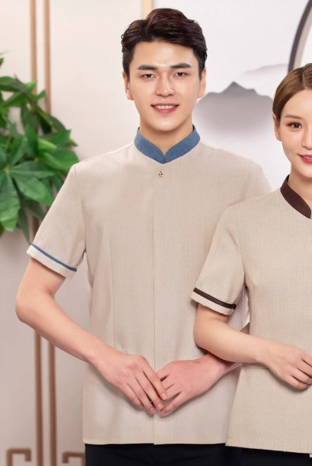 ชุดฟอร์มพนักงานทำความสะอาด เสื้อแม่บ้าน พ่อบ้าน เบลบอย