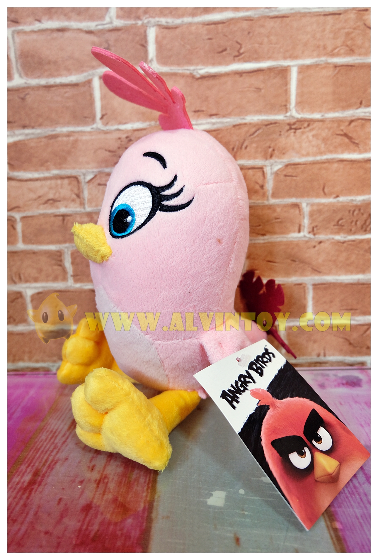 ตุ๊กตา Angry Bird สเตลล่า 8 นิ้ว