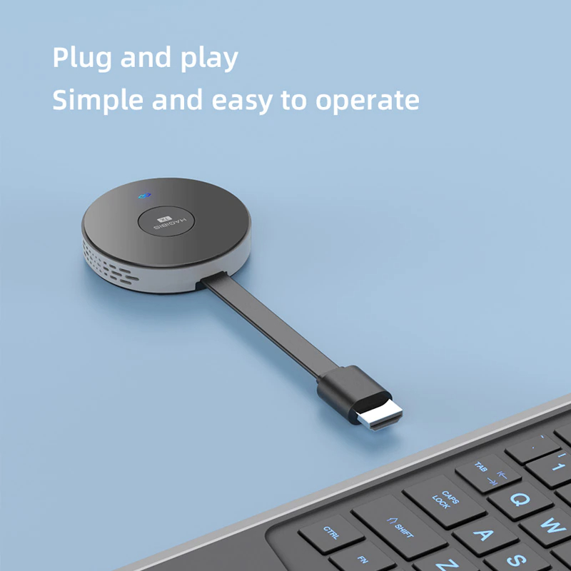 Hagibis ไร้สาย HDMI Video Transmitter & Receiver Extender จอแสดงผล Dongle สำหรับทีวีโปรเจคเตอร์ Switch