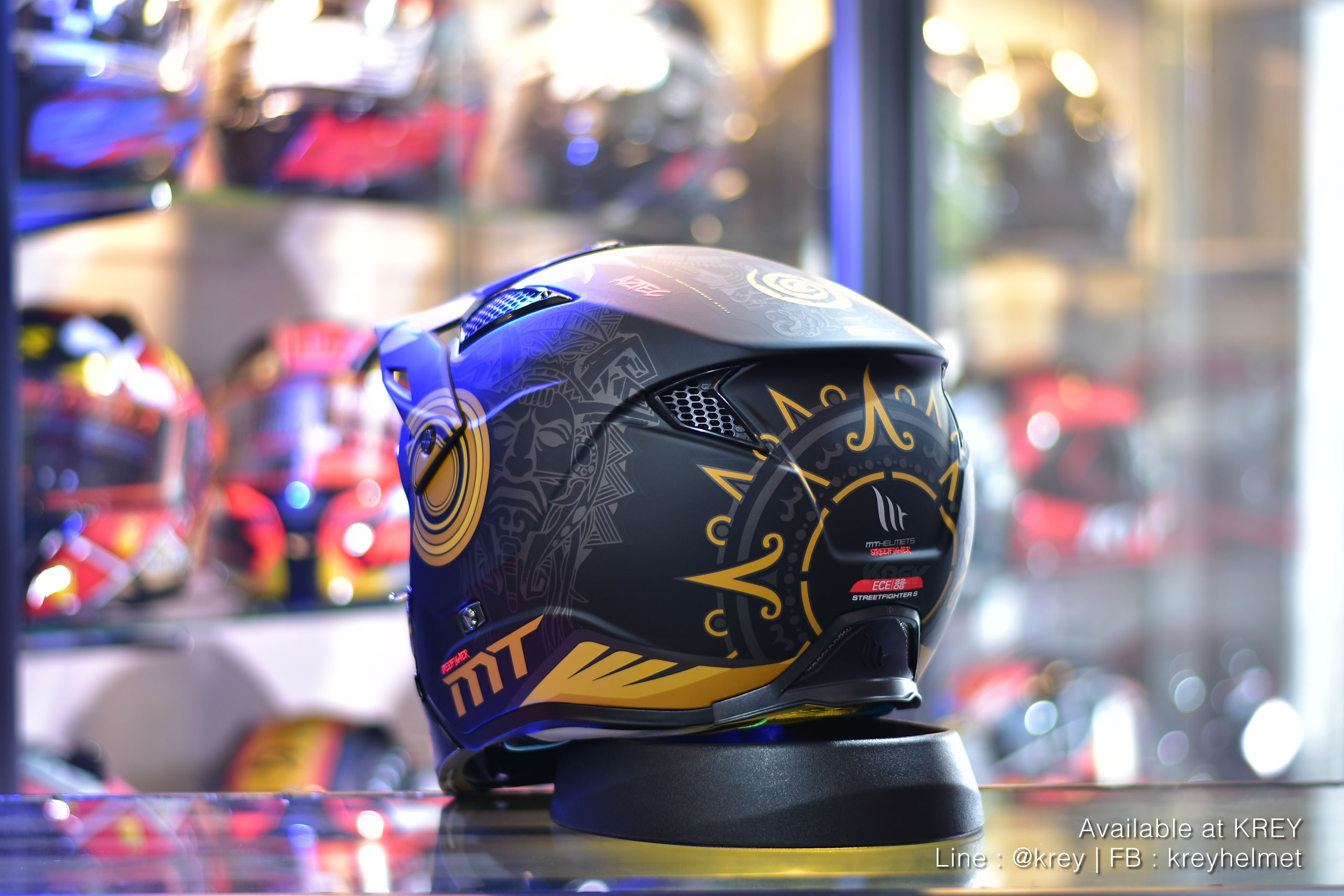 MT model STREETFIGHTER SV : AZTEC MATT YELLOW