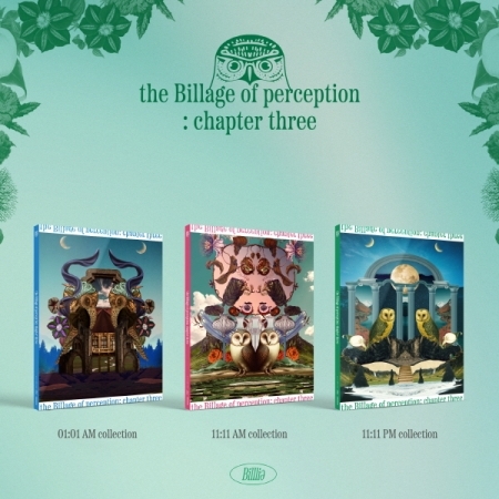 ( Pre-Order ) Billie 4th Mini Album the Billage of perception: Chapter Three ( random ver ) + Poster วางจำหน่าย 29 / 3 / 2023