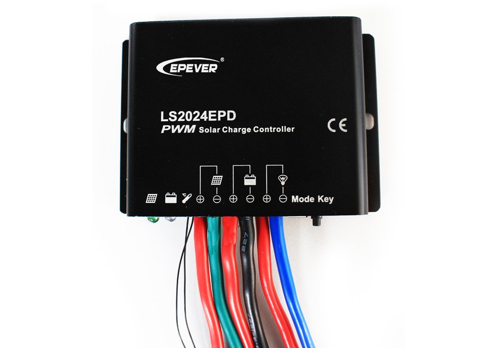 LS2024EPD 20A 12V/24V PWM Solar Charge Controller