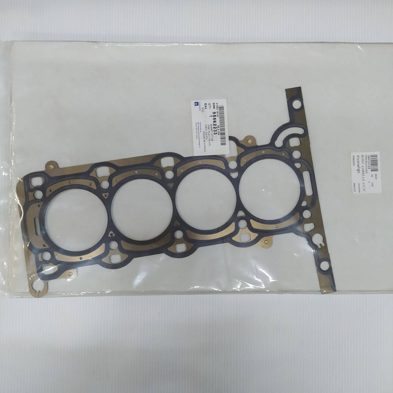 (ประกัน 1 เดือน) ประเก็นฝาสูบ CHEVROLET SONIC A14XEL เครื่อง 1.4 / A12 ปี ปี 2013-2014 เชฟ โซนิค 55562233 (แบบเหล็ก) GM