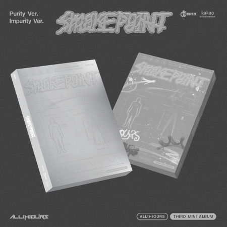 ( Pre-Order ) ALL(H)OURS 3rd Mini Album [Smoke Point] random ver * มี Poster พับในกล่อง * วางจำหน่าย 5 / 2 / 2025