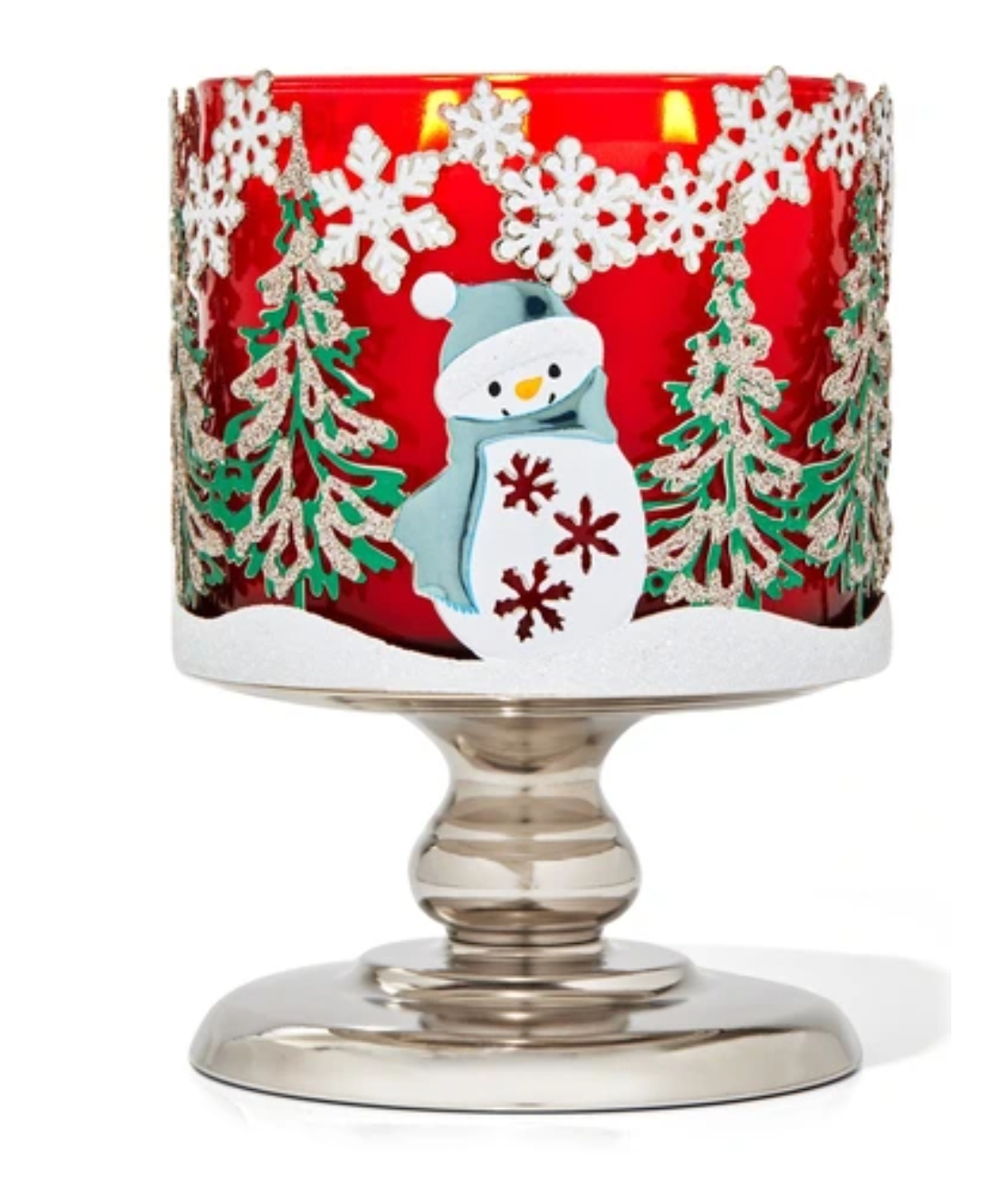 WINTER SCENE PEDESTAL
