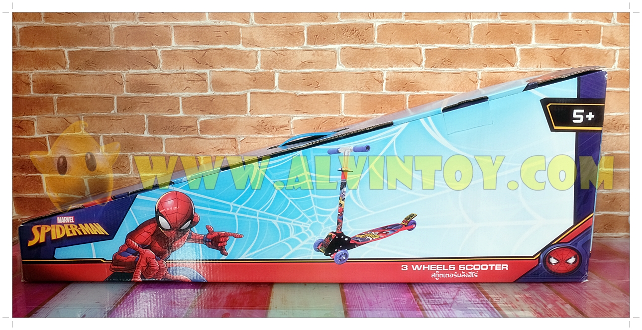 Scooter - สกู๊ตเตอร์ 3 ล้อ สไปเดอร์แมน