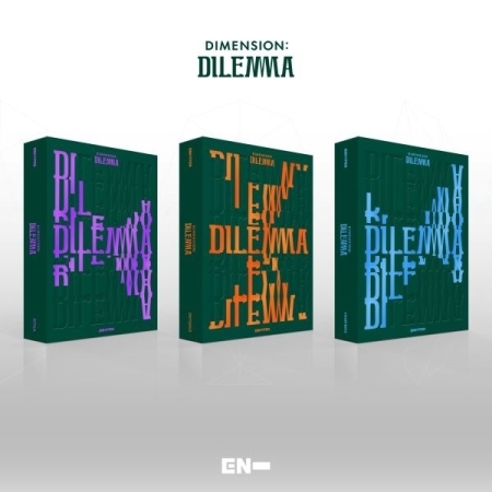 ( Pre-Order ) ENHYPEN 1st Album [DIMENSION : DILEMMA] Set 3 ver + Poster วางจำหน่าย 13 / 10 / 2021
