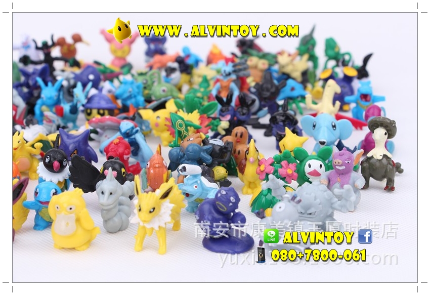 โมเดล Pokemon - โปเกม่อน 240 ตัว
