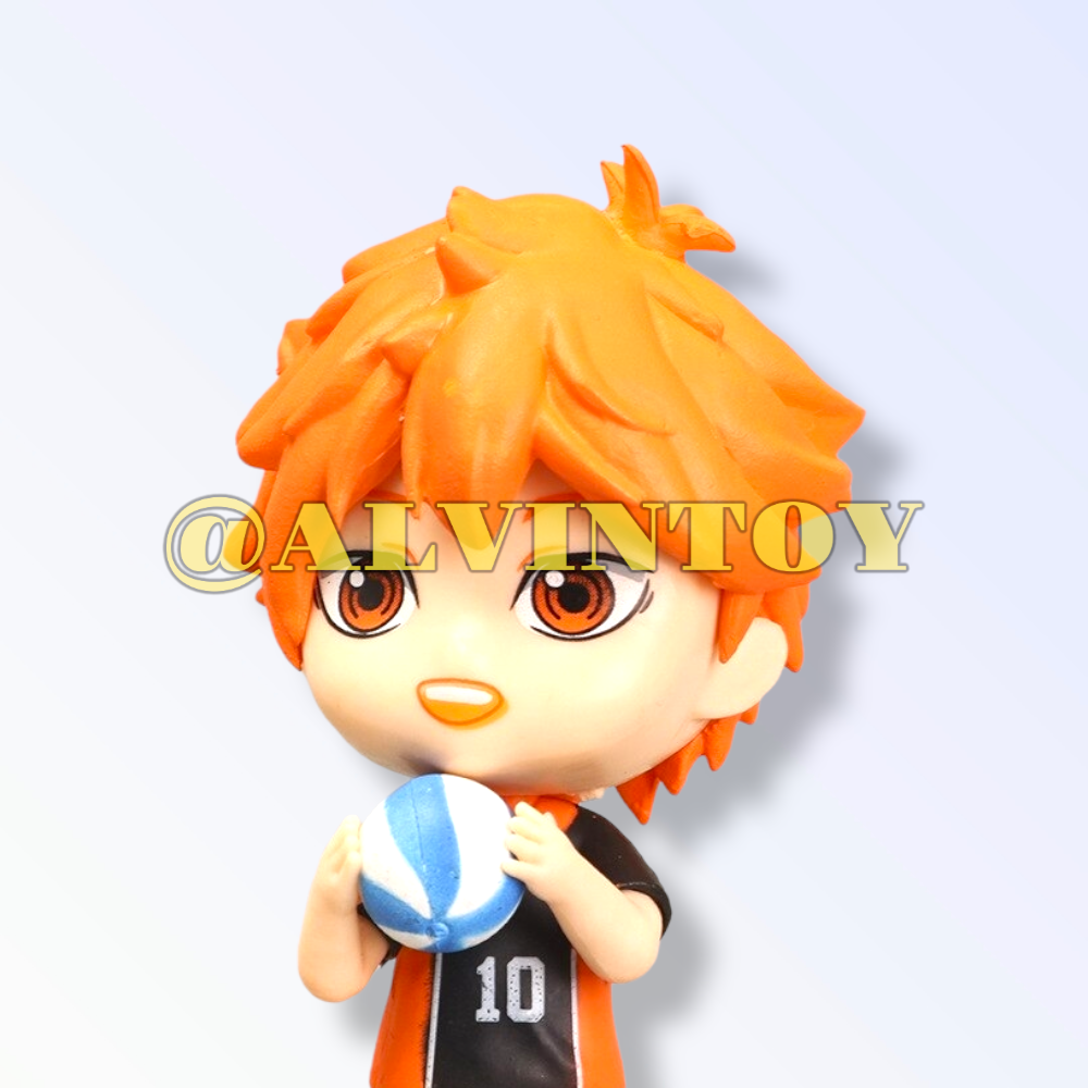 Figure โมเดล ไฮคิว คู่ตบฟ้าประทาน เซ็ต 4 ตัว ขนาดความสูง 10 ซม. มีฐาน งานสวย