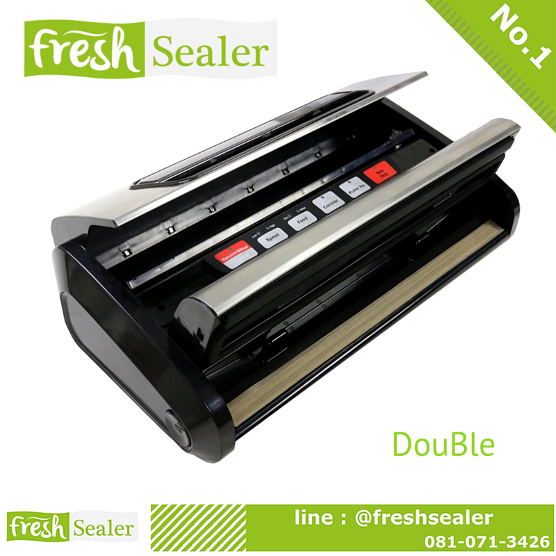 เปิดฝาเครื่องซีลสูญญากาศ Fresh Sealer