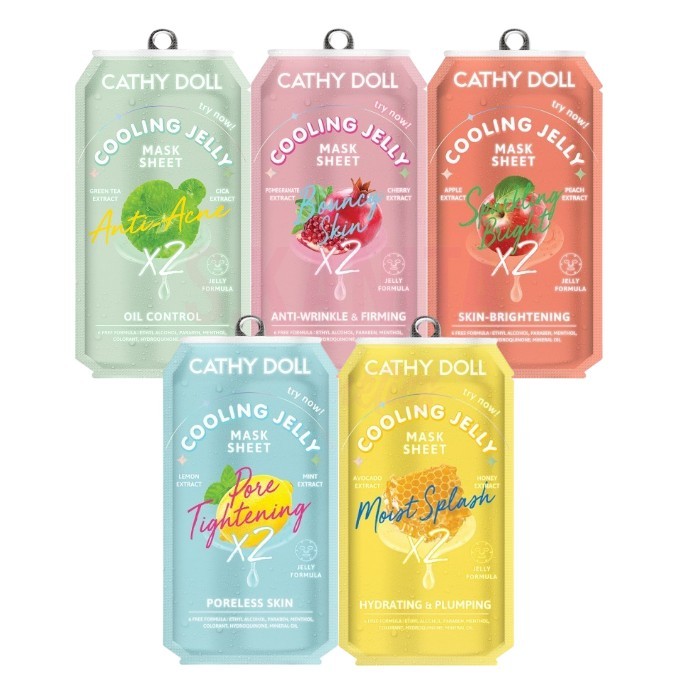 Cathy Doll คูลลิ่งเจลลี่มาสก์ (25กรัม) Cooling Jelly Mask (25g)