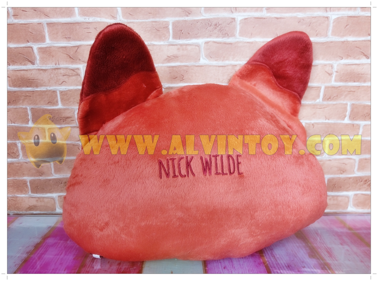 หมอนหน้าตุ๊กตา Nick Wilde - นิค ไวลด์