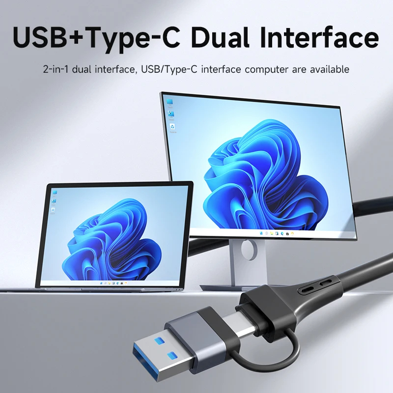 Hagibis G11W TypeC ไร้สาย HDMI Video Transmitter & Receiver Extender จอแสดงผล Dongle สำหรับทีวีโปรเจคเตอร์