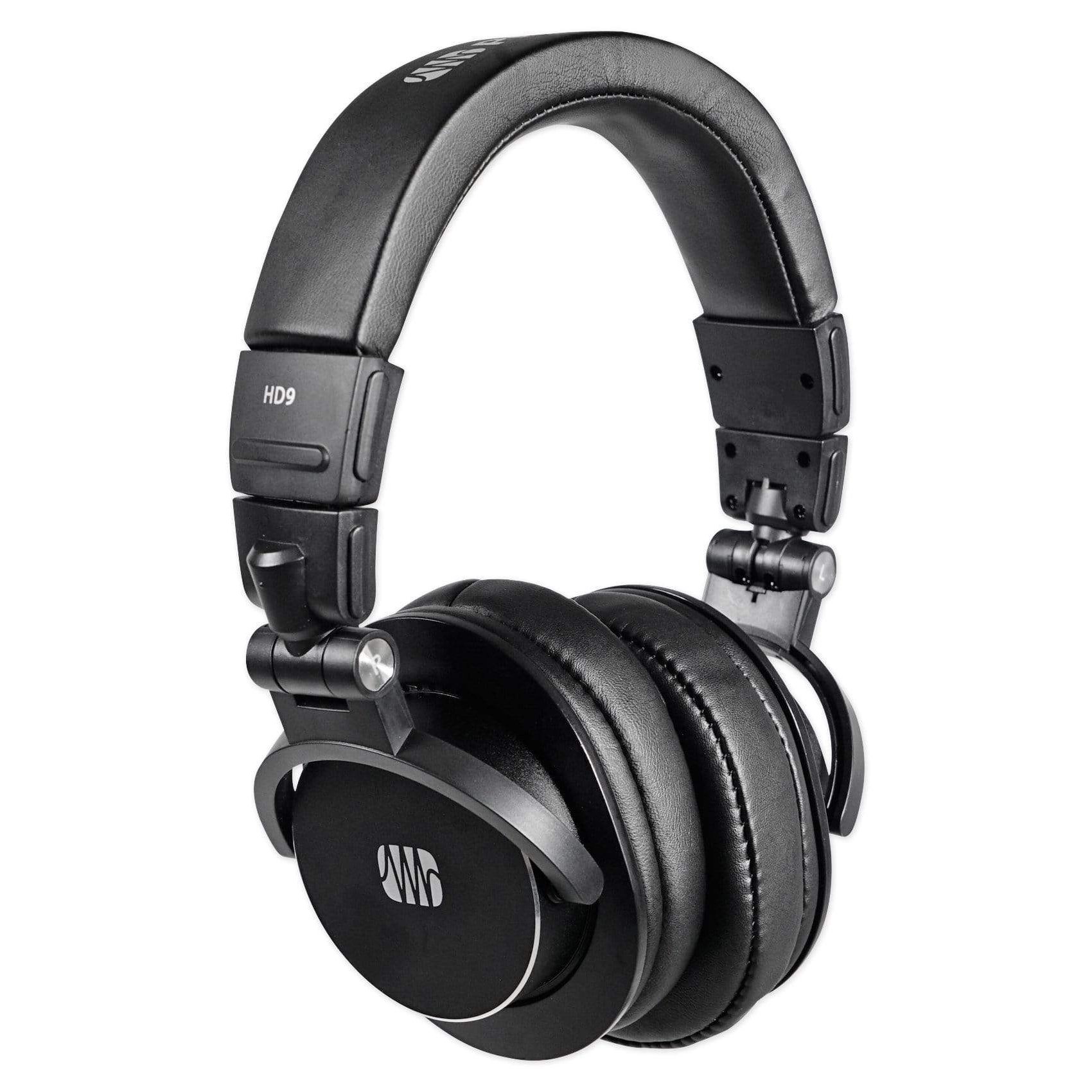 PreSonus HD9 หูฟังสตูดิโอแบบ Closed Back, 10 Hz to 30 kHz, ไดรเวอร์ 50 มม. ฟรี หัวแปลง Adapter 1/4" รับประกัน 1 ปี