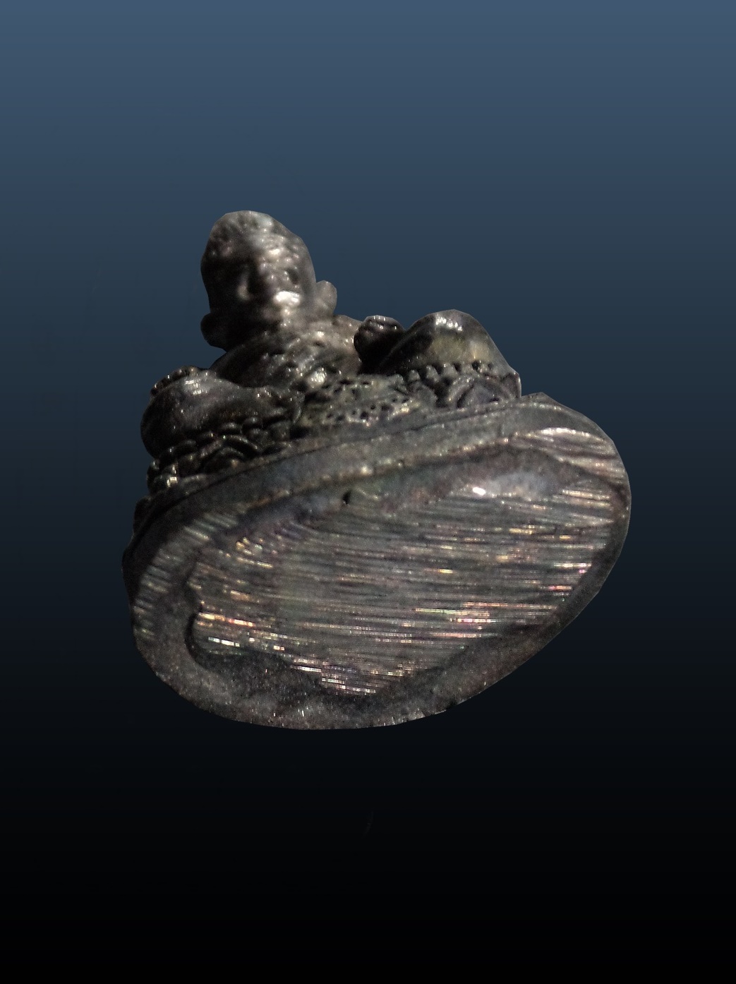 รูปหล่อไต่ฮงกง มูลนิธิปอเต็กตึ๊ง กรุงเทพฯ ปี2528