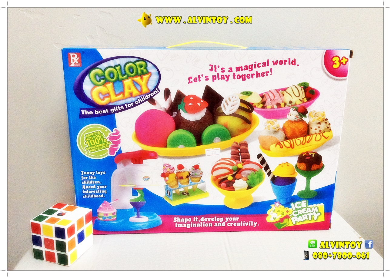 Ice Cream Party - แป้งโดว์ ชุดทำไอศกรีม (ไซด์ L)