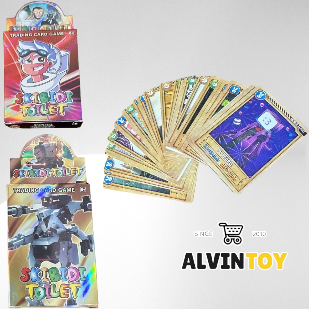 ของเล่น การ์ด Skibidi Toilet ชุดการ์ด สกิบิดี้ ทอยเล็ต สินค้าตรงปก สินค้าส่งเร็วจากกทม. สำเนา สำเนา