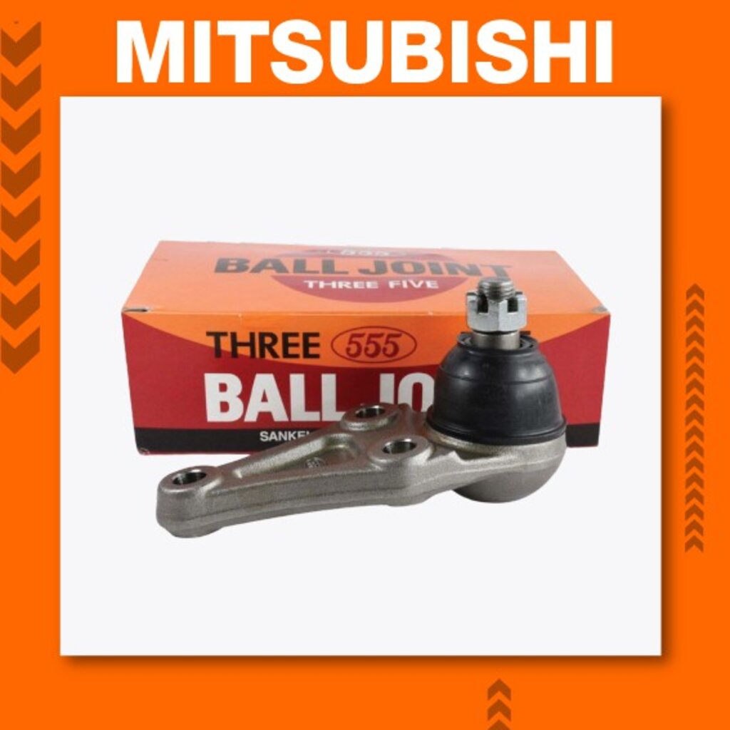 (ประกัน 1 เดือน)ลูกหมากปีกนกล่าง MITSUBISHI TRITON 06-14 2WD/4WD มิตซูบิชิ ไตรตัน 555(JAPAN) (L/R) (SB-7842)