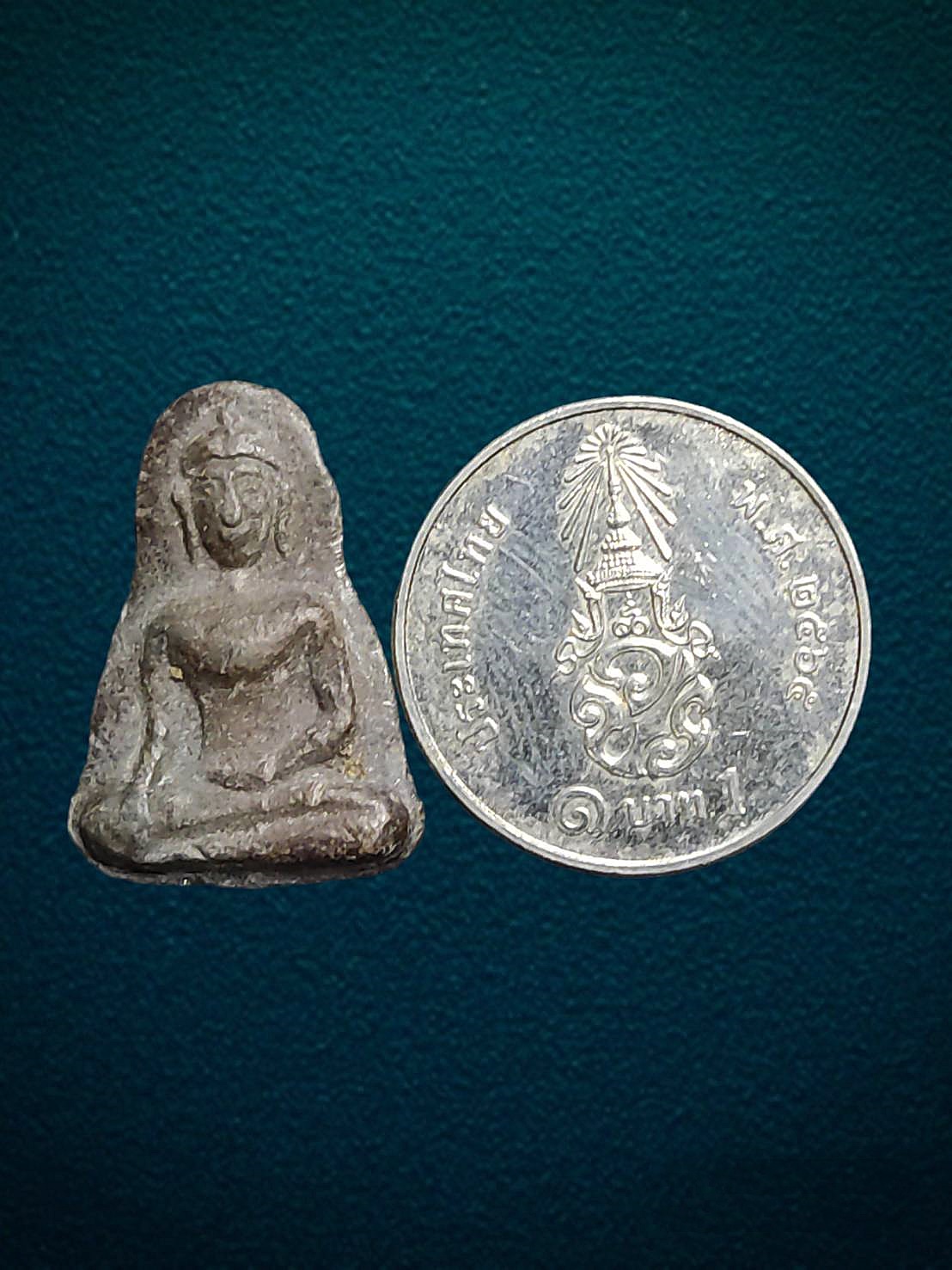 พระท่ากระดานน้อย สนิมแดง หลวงพ่อลำใย วัดทุ่งลาดหญ้า เมืองกาญจนบุรี