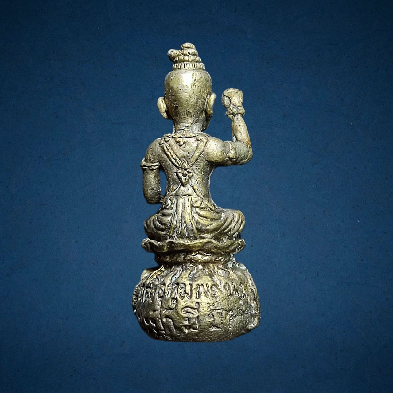 กุมารกวัก รุ่นกวักเงินกวักทอง หลวงพ่อจ้อย วัดศรีอุทุมพร นครสวรรค์ ปี2533 เนื้อทองแดง กล่องเดิม