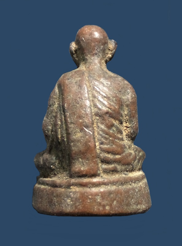 รูปหล่อโบราณ หลวงพ่อขอม วัดไผ่โรงวัว จ.สุพรรบุรี ปี2505