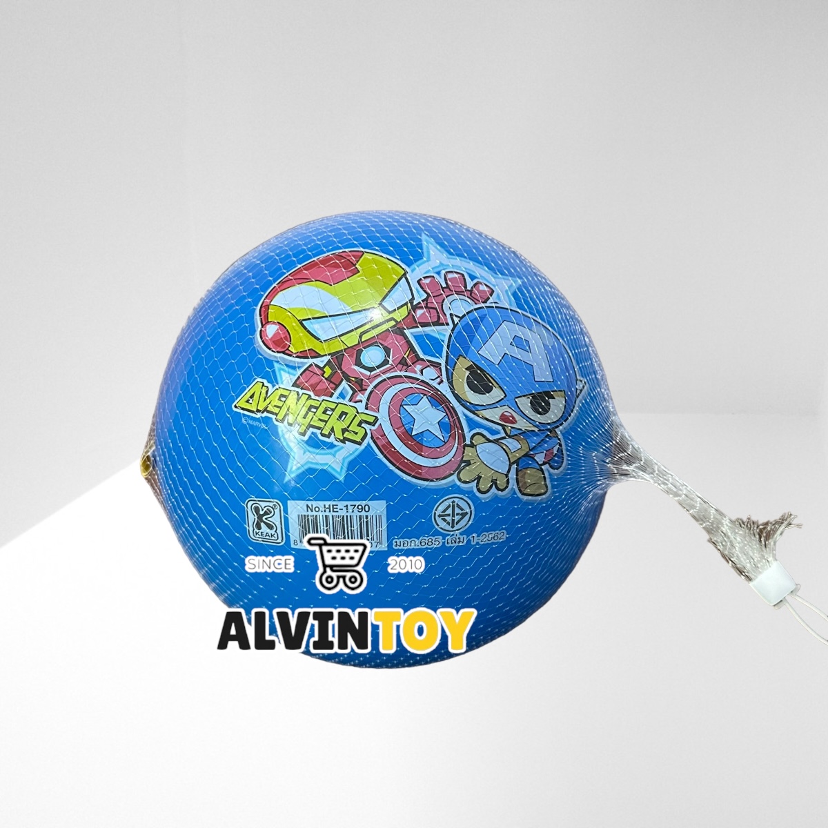 ลูกบอลยางนิ่ม เด้งดึ่ง พร้อมตาข่าย ขนาด 25 ซม. ลูกบอล ลูกบอลนิ่ม บอลยาง ส่งเร็ว พร้อมส่งจากกทม.