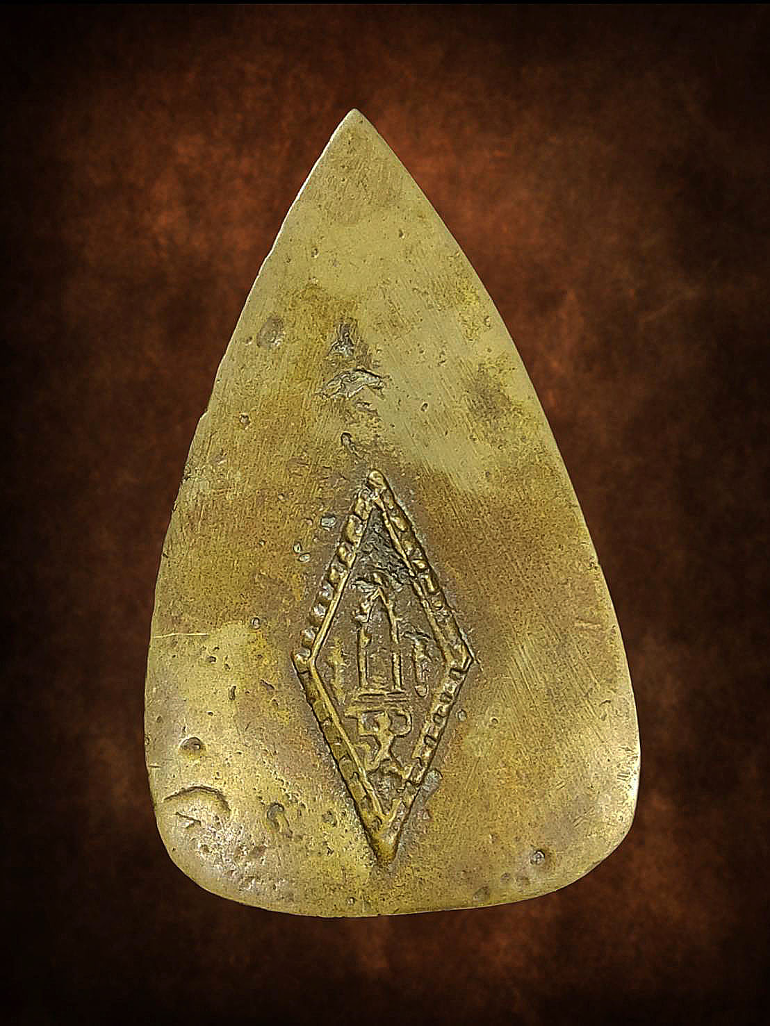 เหรียญหล่อ พระพุทธชินราช หลังอกเลา วัดพระศรีรัตนมหาธาตุ พิษณุโลก ปี2500