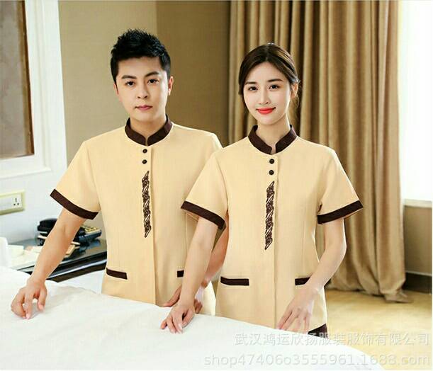 เสื้อแม่บ้าน พ่อบ้าน พนักงานทำความสะอาด