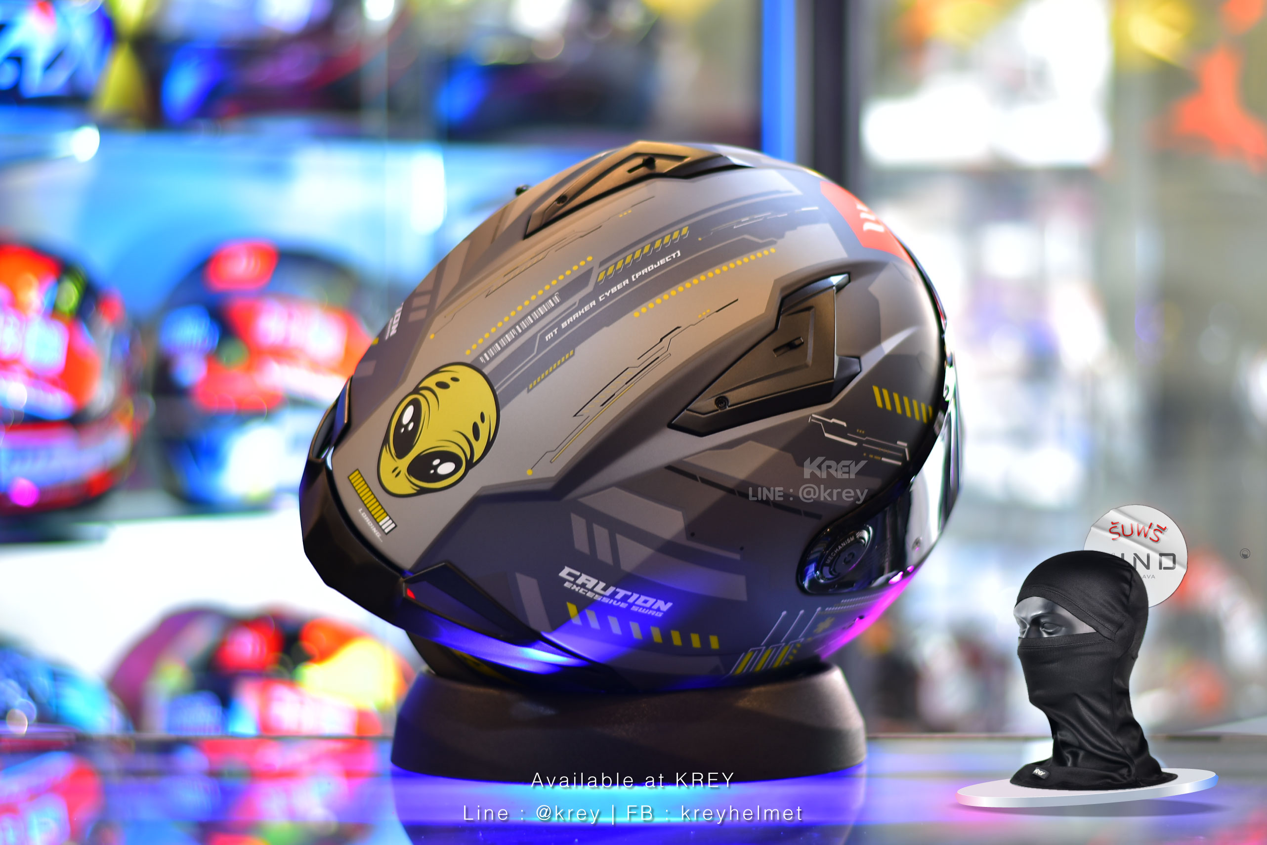 MT model BRAKER SV CYBER MATT GREY