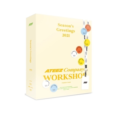 ( Pre-Order ) ATEEZ SEASON'S GREETINGS 2021 มี Poster ภายใน Set ** สั่งเกิน 1 ชิ้นบวกค่าส่งเพิ่มชิ้นละ 20 บาท เนื่องจากสินค้าหนัก ** จำนวนจำกัด ** วางจำหน่าย 23 / 12 / 2020