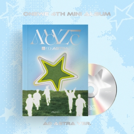( Pre-Order ) ONEWE 4th Mini Album [MAZE : AD ASTRA] ( AD ASTRA ver ) * มี Poster พับในกล่อง * วางจำหน่าย 10 / 10 / 2025