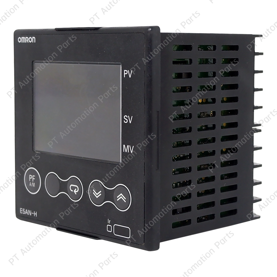 เครื่องควบคุมอุณหภูมิแบบดิจิตอล OMRON E5AN-HAA2HBM-500 Advanced Digital Temperature Controller 2x Control Output, 2x Auxiliary Output, 2x Event input, 1x Heater burnout, 100-240VAC, Multi-Range, Size 96×96mm, Display 5 digits