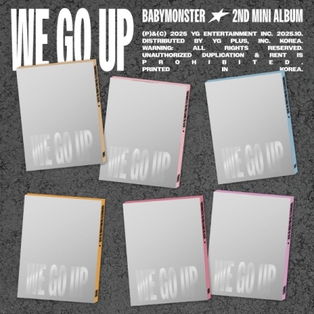 ( Pre-Order ) BABYMONSTER 2nd Mini Album [ WE GO UP ] ( Pattern ver ) Rora * มี Poster พับในกล่อง * วางจำหน่าย 10 / 10 / 2025