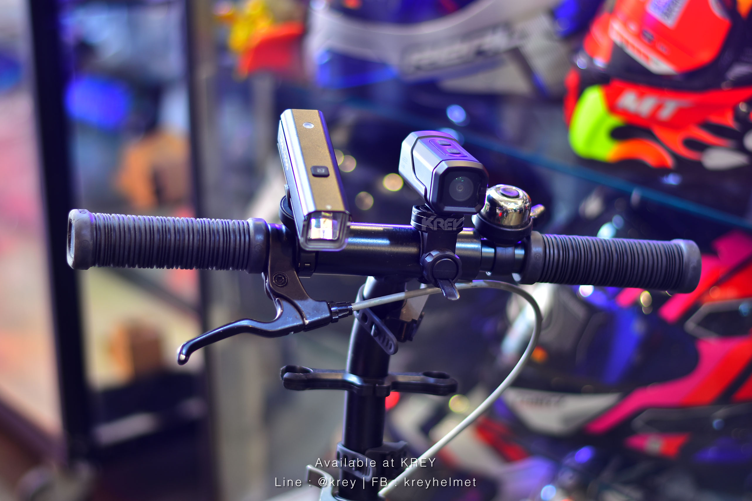 กล้องติดหมวก/รถ id221 รุ่น ACTION C5 Pro