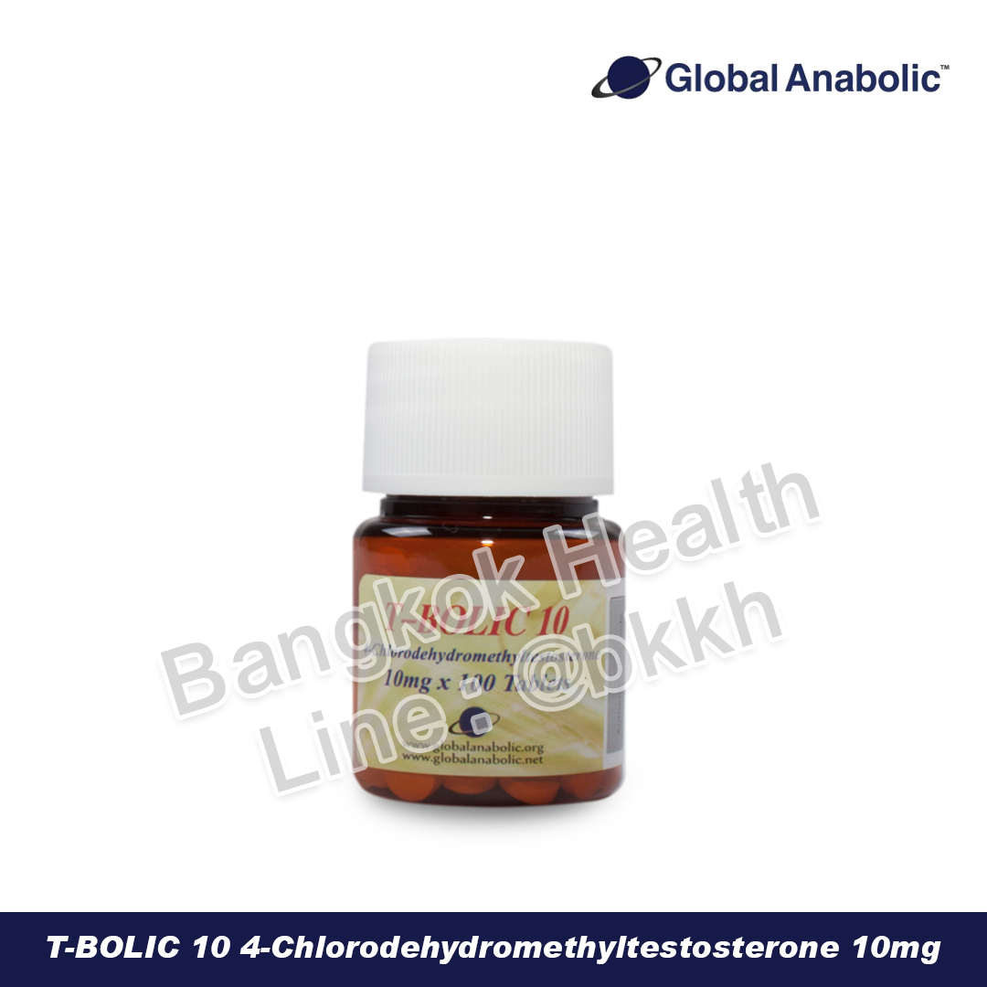 T-BOLIC 10 4-Chlorodehydromethyltestosterone 10mg (Pre-Order)
